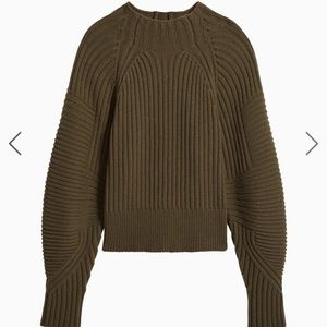 Rag and bone wool mock neck sweater